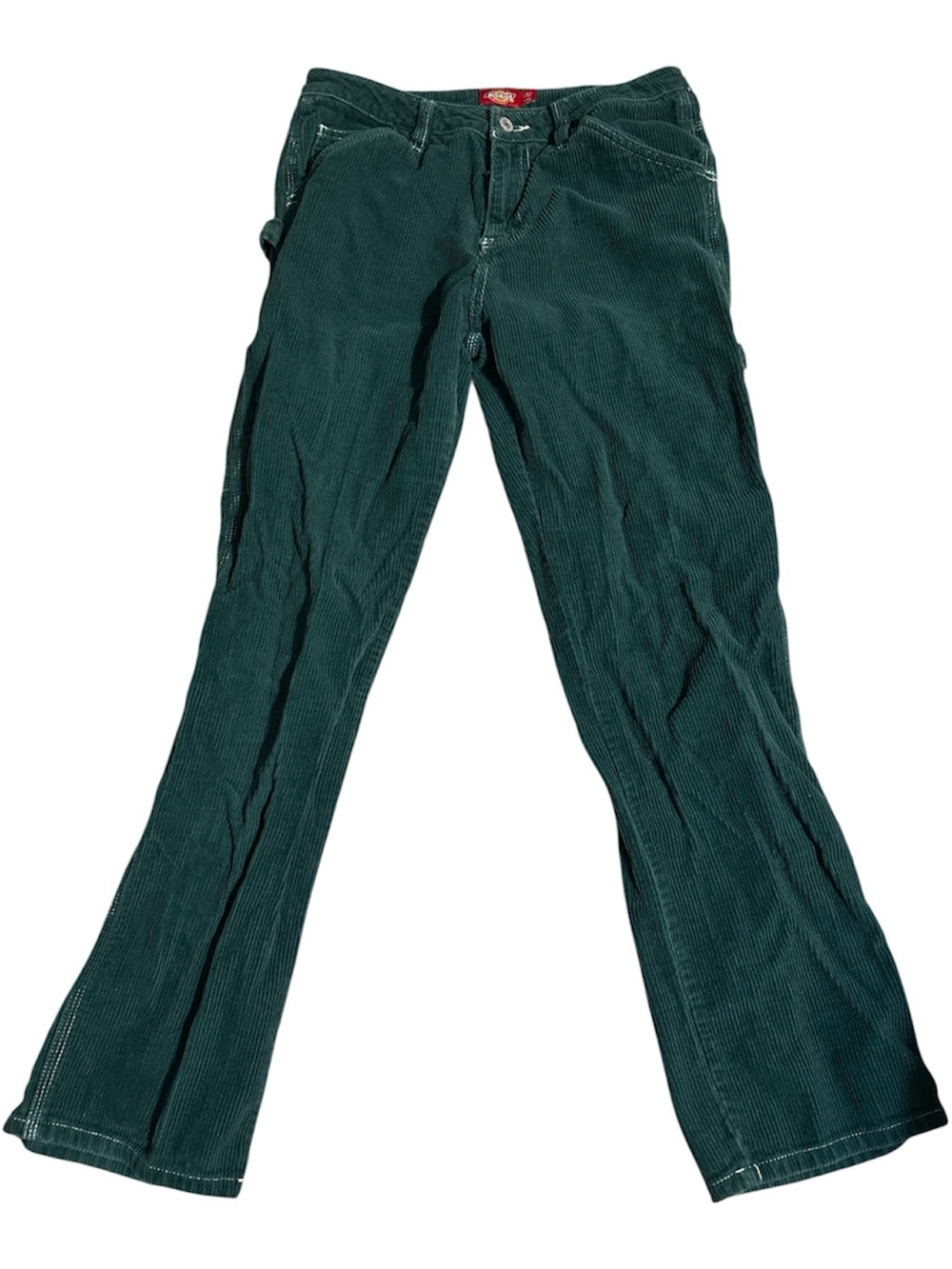 Dickies Teal Corduroy Flare Jeans - Wide Leg